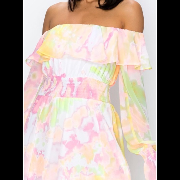 🔥Multi Color Maxi Dress🔥 - Picture 5 of 5